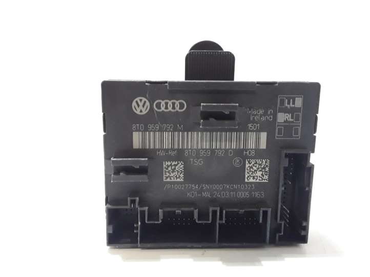 8K0959792M Audi Q7 4L Durų elektronikos valdymo blokas