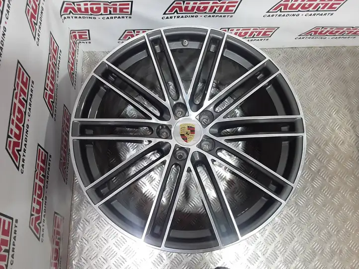 Porsche Cayenne (9Y0 9Y3) (2018 - ) 9Y0601025BS Легкосплавный колесный диск R22 — фото 1