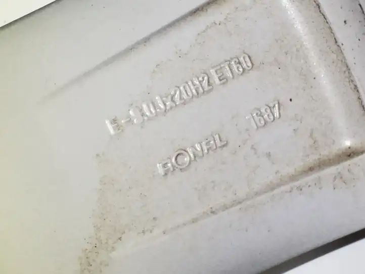 Audi Q7 4L (2005 - 2009) 4L0071490A Легкосплавный колесный диск R20 — фото 4