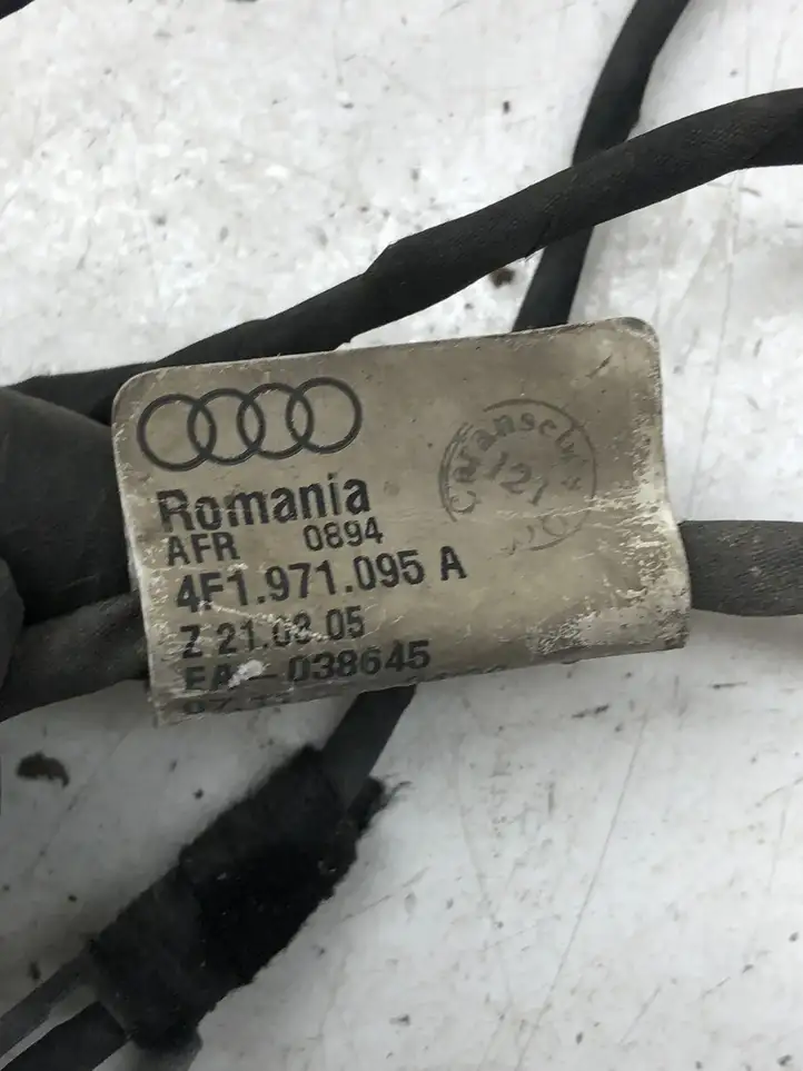 Audi A6 S6 C6 4F (2004 - 2008) 4F1971095A Проводка парктроников — фото 2