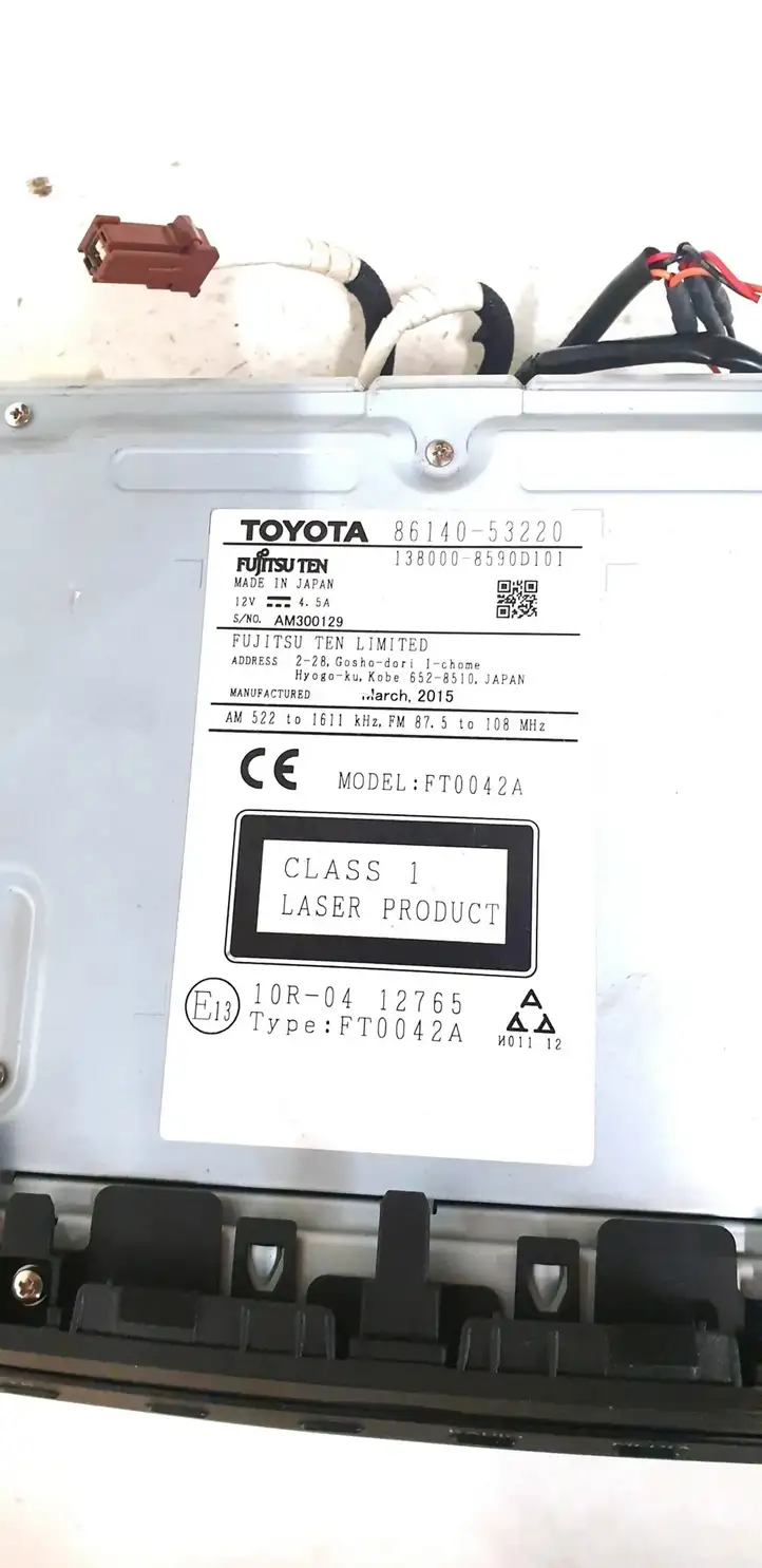 Lexus IS III XE30 (2013 - 2016) 8614053220 Магнитола / мультимедийная система — фото 3
