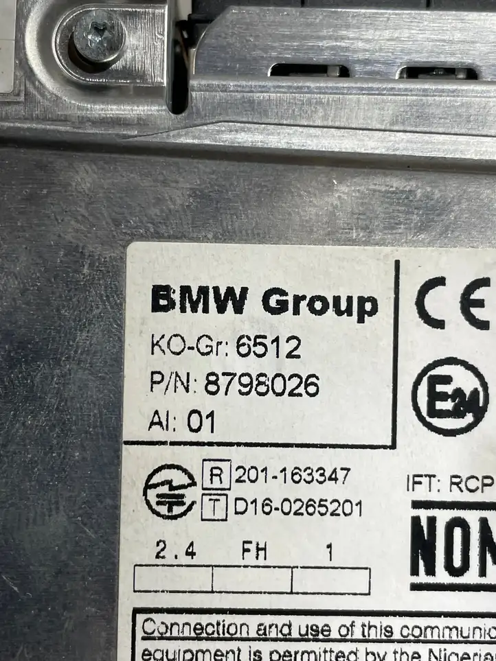 BMW 4 F36 Gran coupe (2014 - 2017) 8798026 Магнитола / мультимедийная система — фото 4
