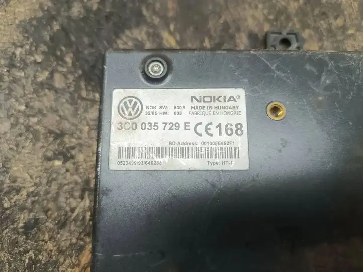 Volkswagen PASSAT B6 (2005 - 2010) 3C0035729E Блок GSM — фото 4