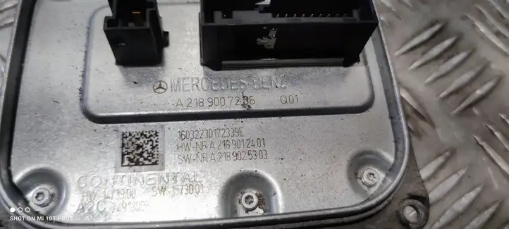 Mercedes-Benz E W212 (2009 - 2016) A2189007206 Блок розжига ксенона — фото 2