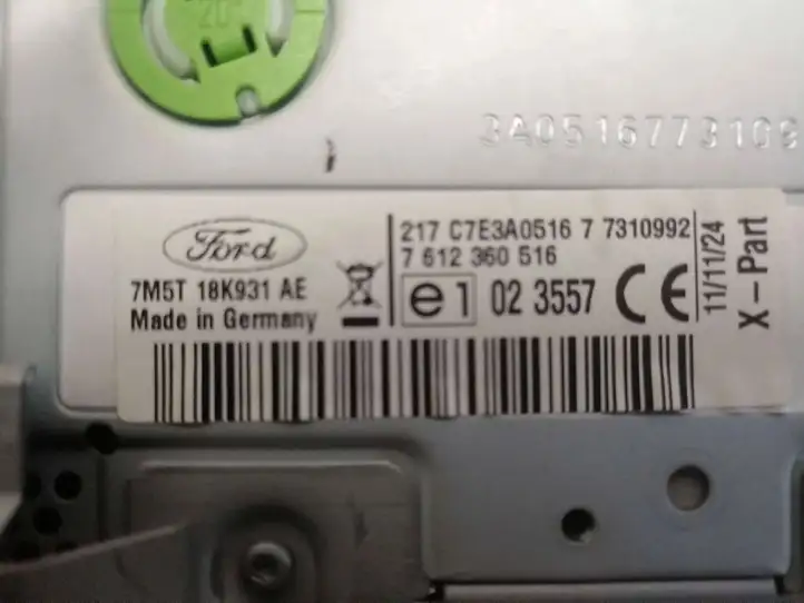 Ford Focus (2005 - 2008) 7M5T18K931AE Магнитола / мультимедийная система — фото 5