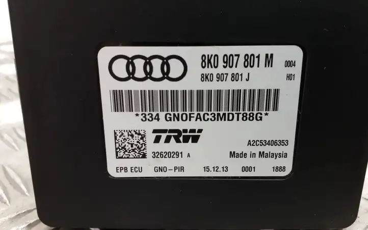 Audi A4 S4 B8 8K (2011 - 2015) 8K0907801M Блок управления стояночным тормозом — фото 3