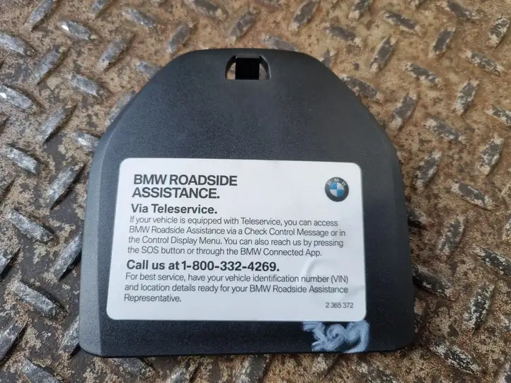BMW 3 G20 G21 (2019 - ) 9477059 Прочие детали салона — фото 1