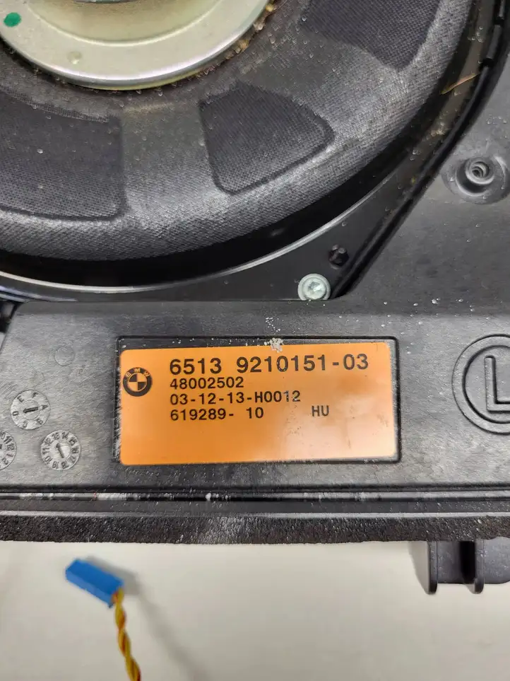 BMW 3 F30 F35 F31 (2012 - 2018) 9330057 Комплект аудиосистемы — фото 6