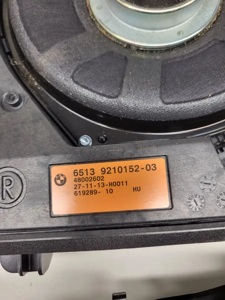 BMW 3 F30 F35 F31 (2012 - 2018) 9330057 Комплект аудиосистемы — фото 7