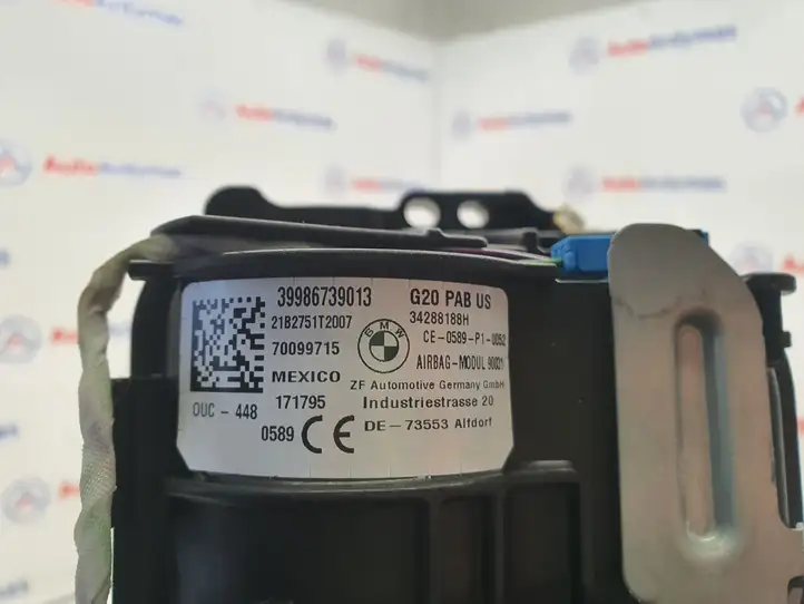BMW 3 G20 G21 (2019 - ) 9867390 Подушка безопасности пассажира — фото 3