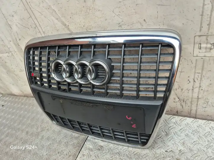 Audi A6 S6 C6 4F (2004 - 2008) 4F0807245 Верхняя решетка радиатора — фото 8