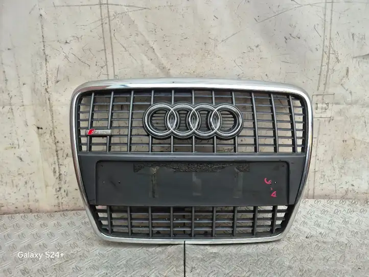 Audi A6 S6 C6 4F (2004 - 2008) 4F0807245 Верхняя решетка радиатора — фото 11