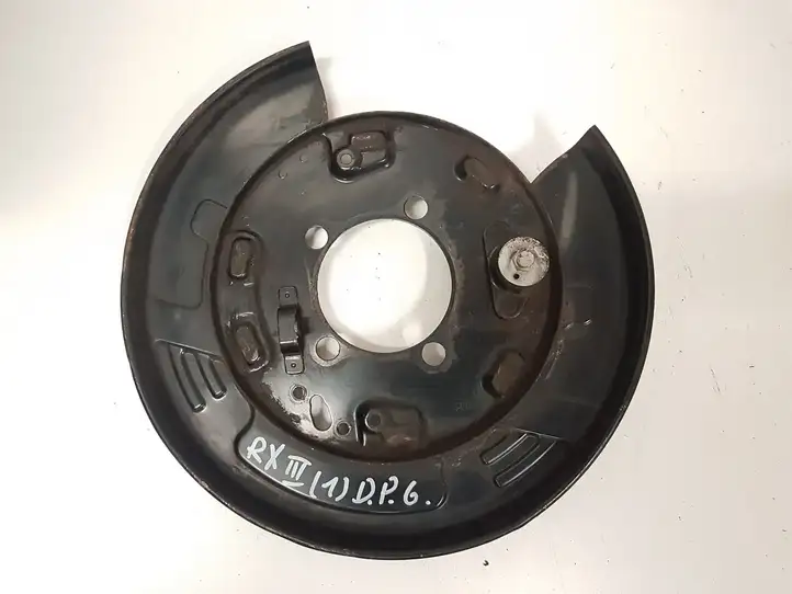Lexus RX 330 - 350 - 400H (2008 - 2012) 4650448040 Защитный кожух заднего тормозного диска — фото 1