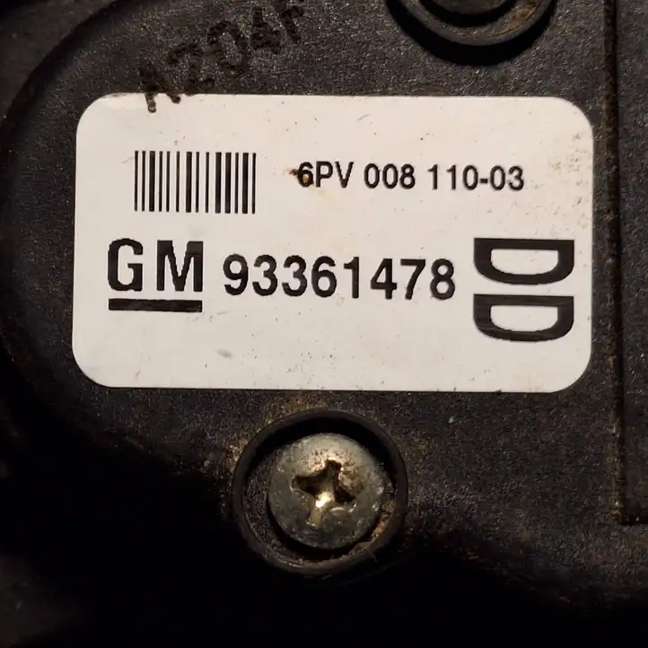 Opel Meriva A (2002 - 2006) 6PV00811003 Педаль акселератора — фото 6