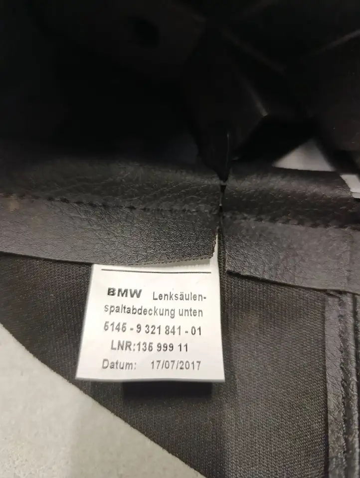 BMW 3 F30 F35 F31 (2012 - 2018) 6823468 Обшивка рулевой колонки — фото 6