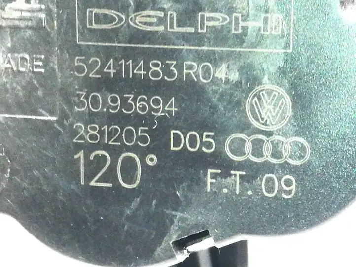 Volkswagen Touareg I (2002 - 2010) 52411483R04 Двигатель задвижки потока воздуха — фото 2