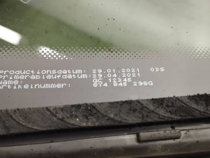 Audi A3/S3 8Y (2020 - ) 8Y4845298G Треугольное стекло кузова — фото 2