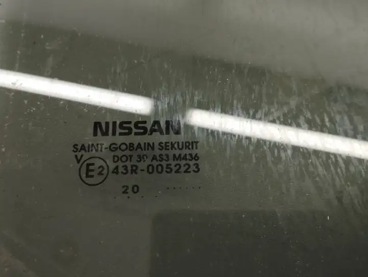 Nissan Juke II F16 (2019 - ) 43R005223 Стекло задней двери — фото 2