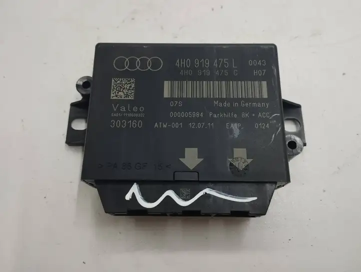 Audi A7 S7 4G (2010 - 2014) 4H0919475L Блок управления парктрониками — фото 1