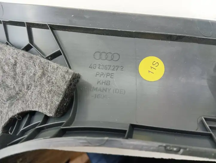 Audi A7 S7 4G (2010 - 2014) 4G2367272 Внутренняя отделка переднего порога — фото 6