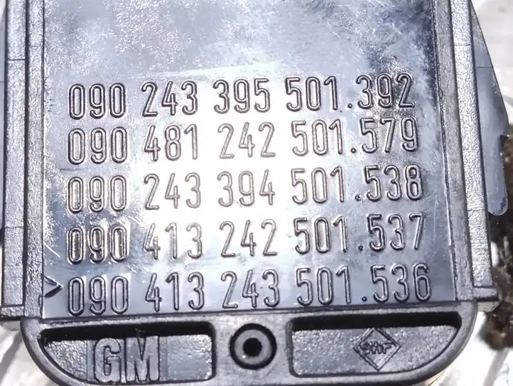 Opel Zafira A (1999 - 2003) 090413243501 Переключатель стеклоочистителей — фото 4