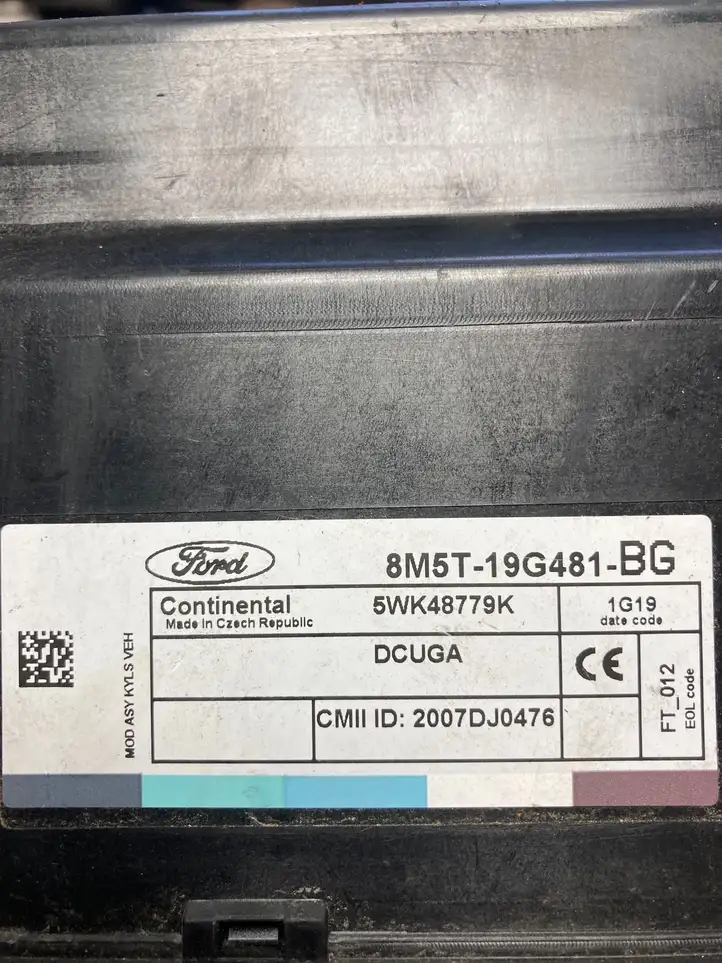 Ford Kuga I (2008 - 2012) 8M5T19G481BG Модуль комфорта — фото 3