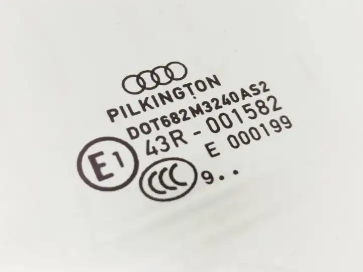 Audi A4 S4 B8 8K (2007 - 2011) 43R001582 Стекло передней двери — фото 4
