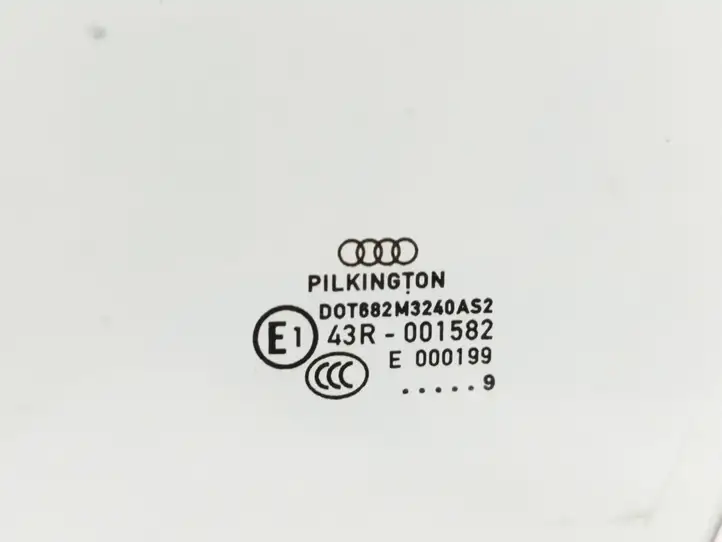Audi A4 S4 B8 8K (2007 - 2011) 43R001582 Стекло передней двери — фото 4