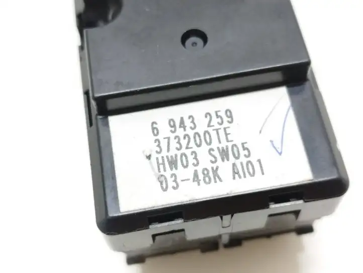 BMW 5 E60 E61 (2004 - 2010) 6943259 Кнопка стеклоподъемников — фото 5
