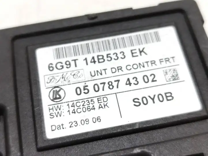 Ford S-MAX (2006 - 2010) 6G9T14B533EK Блок управления дверью — фото 6