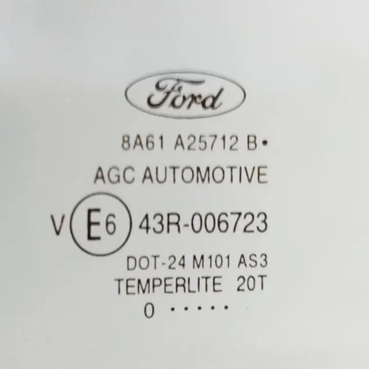 Ford Fiesta (2009 - 2012) 8A61A25712B Стекло задней двери — фото 4