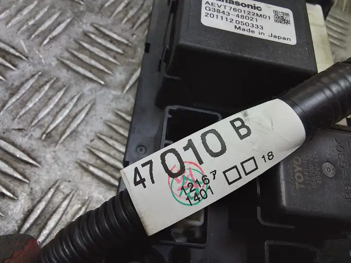 Toyota Prius (XW30) (2009 - 2015) 8989247020 Аккумулятор гибридного / электрического автомобиля — фото 4