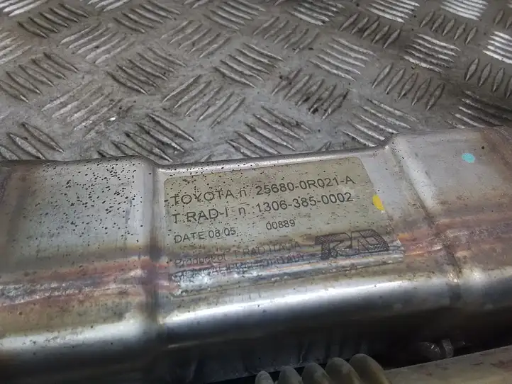Toyota Avensis T250 (2006 - 2009) 256800R021 Охладитель клапана EGR — фото 2