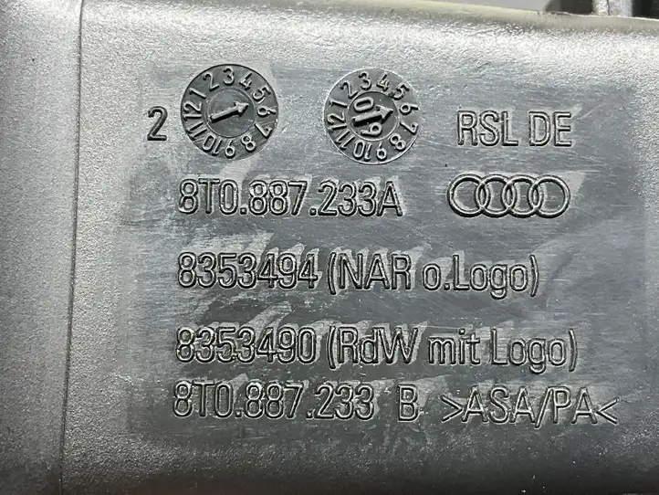 Audi A5 8T 8F (2007 - 2011) 8T0887233A Заглушка ISOFIX — фото 7