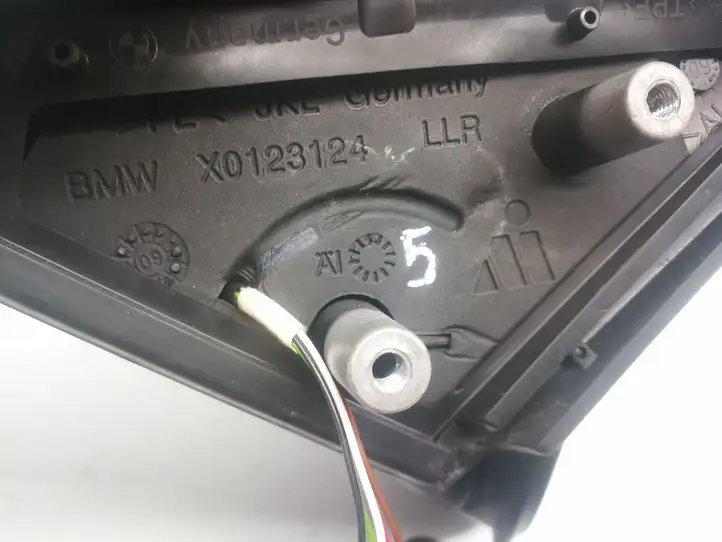 BMW 5 E60 E61 (2004 - 2010) 7203421 Боковое зеркало с электроприводом — фото 7