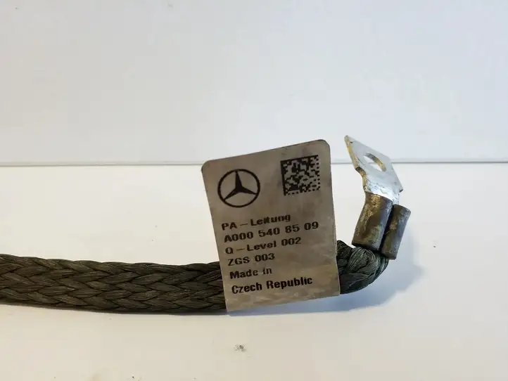 Mercedes-Benz EQB (2021 - ) A0005408509 Минусовой провод аккумулятора — фото 3