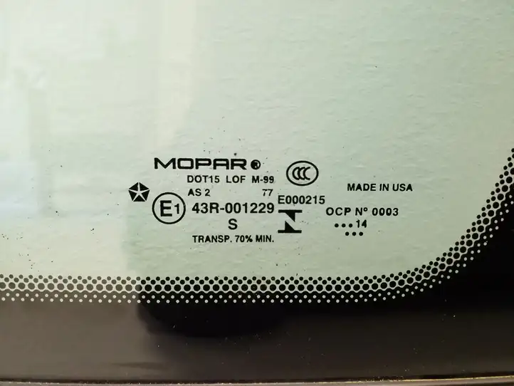 Jeep Cherokee (2013 - 2017) 68102216AC Заднее боковое стекло — фото 4