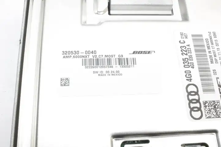 Audi A8 S8 D4 4H (2013 - 2017) 4G0035223C Усилитель звука — фото 9