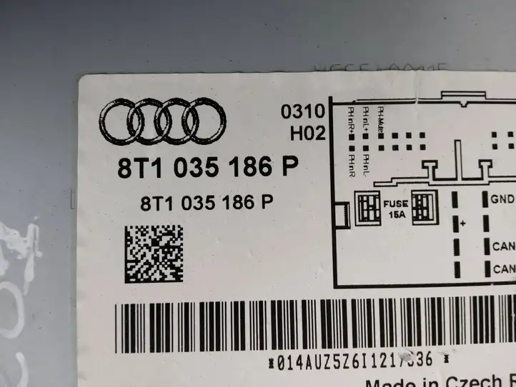 Audi A4 S4 B8 8K (2007 - 2011) 8T1035186P Магнитола / мультимедийная система — фото 6