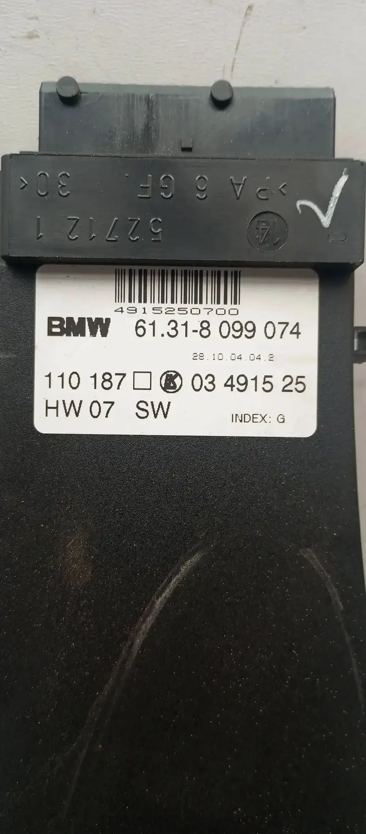 BMW X5 E53 (1999 - 2006) 61318099074 Блок управления сиденьем — фото 4