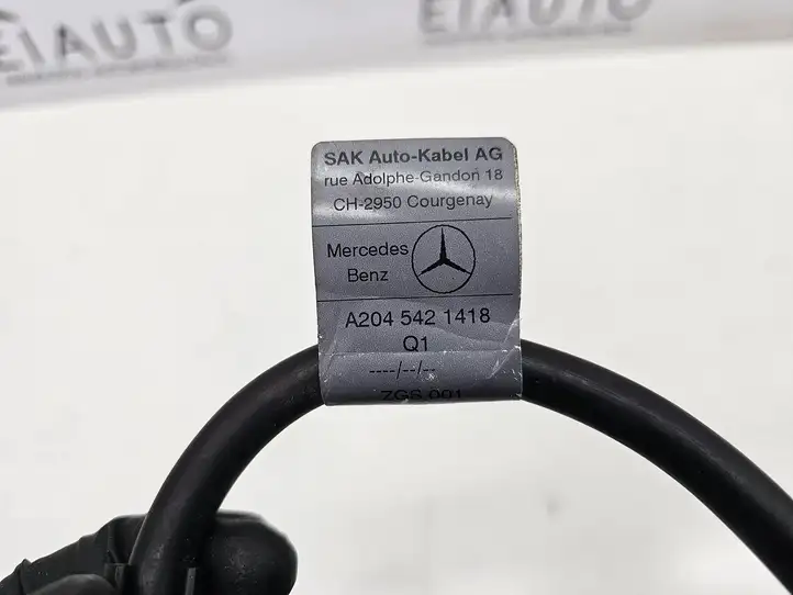 Mercedes-Benz C W204 (2007 - 2014) A2045421418 Минусовой провод аккумулятора — фото 4