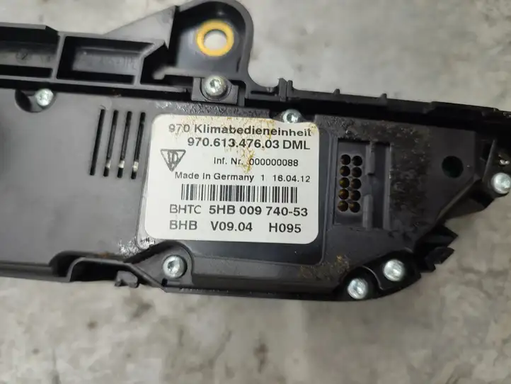 Porsche Panamera (970) (2009 - 2013) 97061347603 Блок кнопок на панели — фото 4