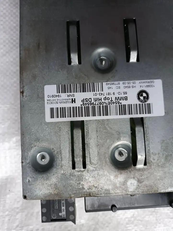 BMW 3 E90 E91 (2005 - 2012) 9181743 Усилитель звука — фото 7
