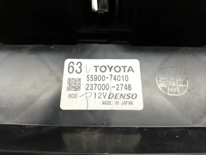 Toyota iQ (2006 - 2011) 5590074010 Управление климат контролем — фото 3