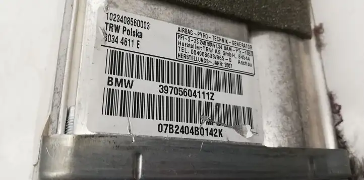 BMW X3 E83 (2003 - 2010) 39705604111Z Подушка безопасности пассажира — фото 3