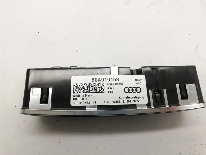 Audi Q5 SQ5 (2017 - ) 80A919158 Управление климат контролем — фото 2