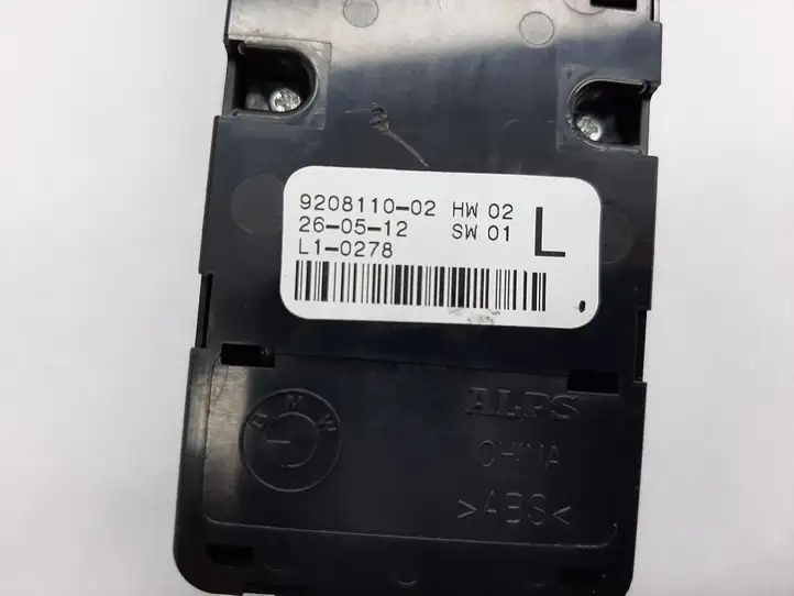 BMW 1 F20 F21 (2011 - 2019) 9208110 Блок кнопок стеклоподъемников — фото 3