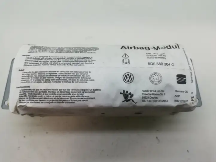 Volkswagen Polo (2005 - 2009) 6Q0880204G Подушка безопасности пассажира — фото 1