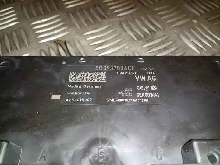 Audi A3/S3 8V (2016 - 2020) 5Q0937084CF Модуль комфорта — фото 2