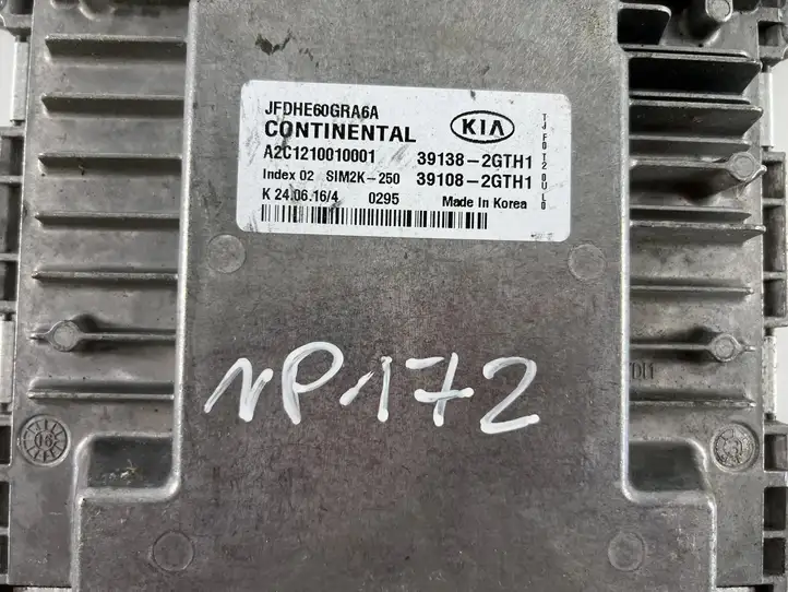 Kia Optima (2015 - 2018) 391382GTH1 Блок управления двигателем (ECU) — фото 1